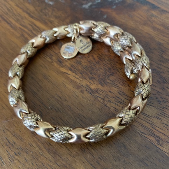 Gold Alex & Ani bracelet - Picture 2 of 2